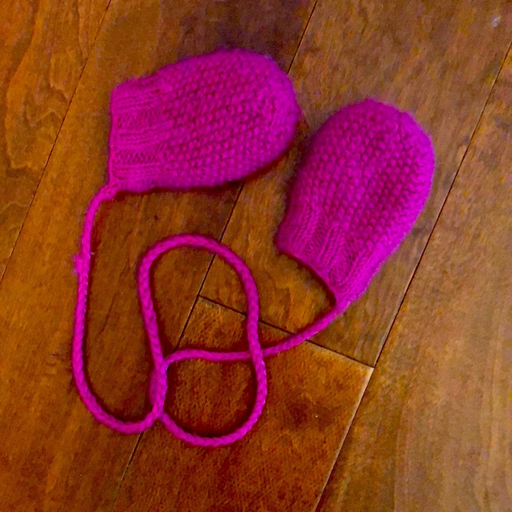 WARM Fleece lined Toddle Mittens